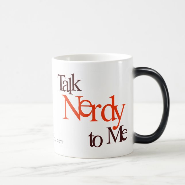 Nerdy, www.troll-baby.com color morph mug  (Right)