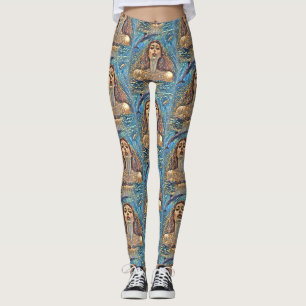 “Nerena” Beneath Still Waters Leggings