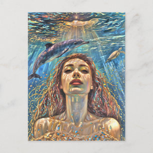 “Nerena”  Beneath Still Waters Postcard