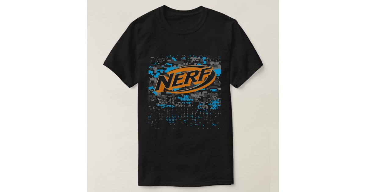 Nerf Logo Glitch Camouflage T-Shirt