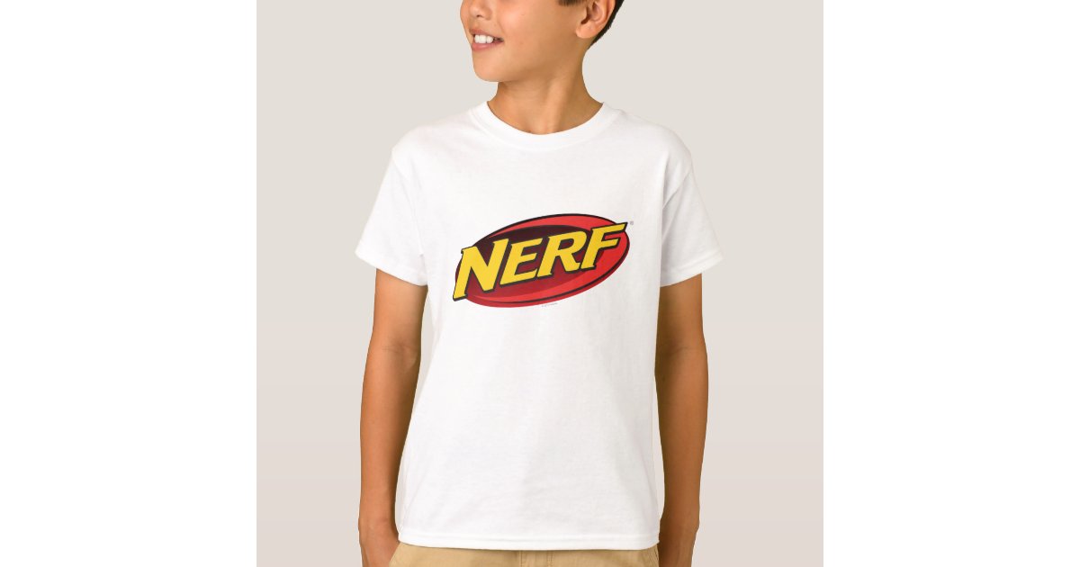 nerf logo light app t shirt zazzle com usd