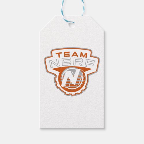 Nerf Team Nerf Logo Gift Tags