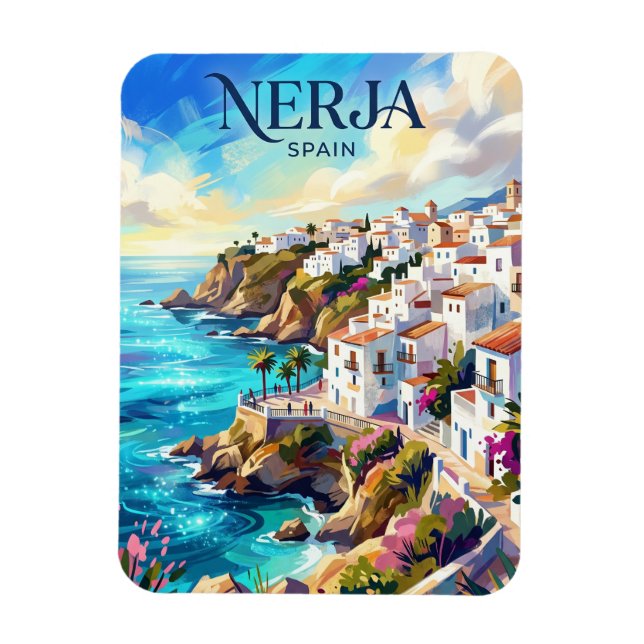 Nerja Spain Magnet (Vertical)