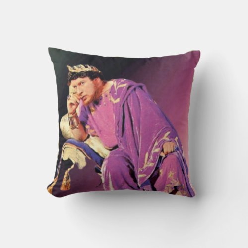 Nero Emperor of Rome Throw Pillow