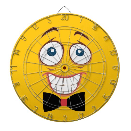 Nervous Emoji Dart Board