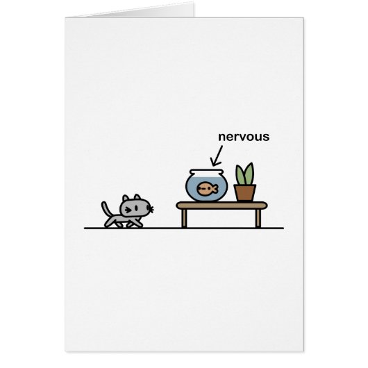 Nervous Fish Cards (Front)
