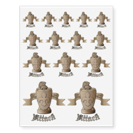 Nervous Pawn for King & Glory Temporary Tattoos