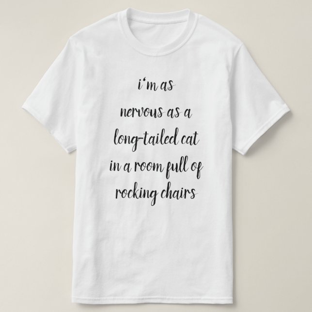 nervous T-Shirt (Design Front)