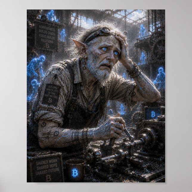 Nervousness / Assembler / Machine Shop Poster (Front)