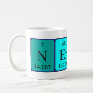 Nerys periodic table name mug