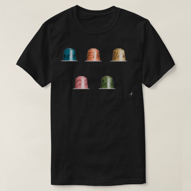 Nespresso capsules  T-Shirt (Design Front)