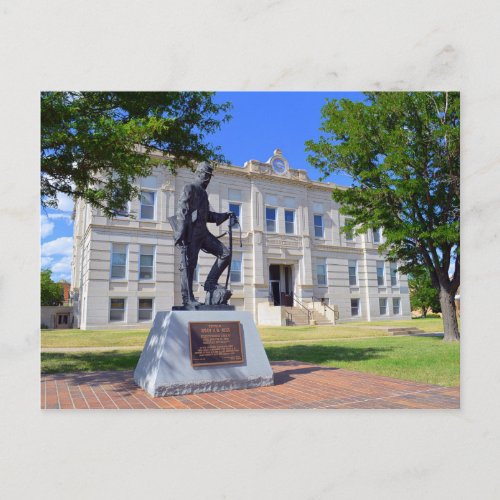 Ness County Kansas Courthouse Postcard