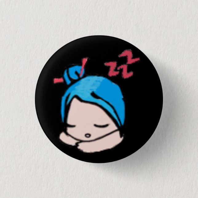 nessaSleeper Pinback Button (Front)