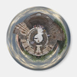 Nessebar Ruin Planet Magnet