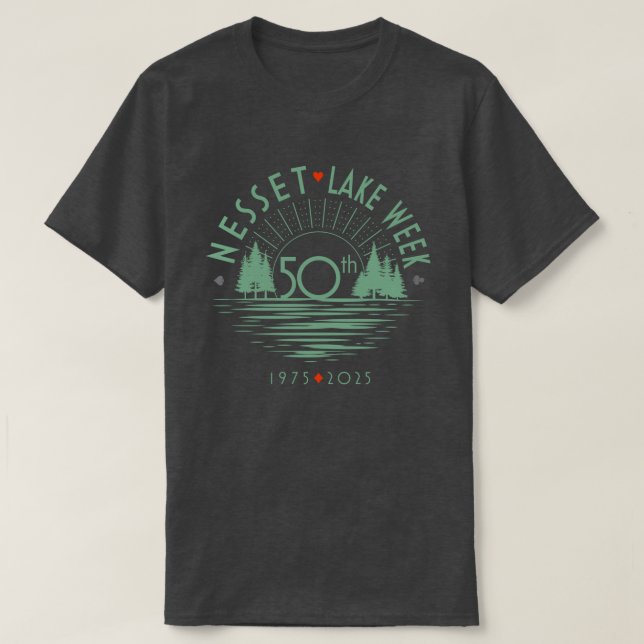 Nesset 50thArchG T T-Shirt (Design Front)