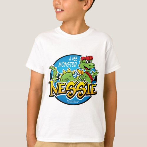 Nessie A Wee Monster T_Shirt