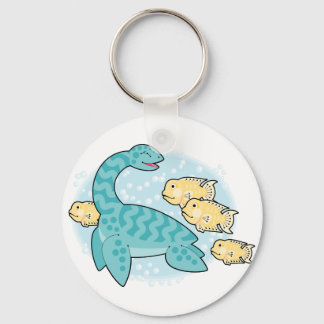 nessie and friends keychain