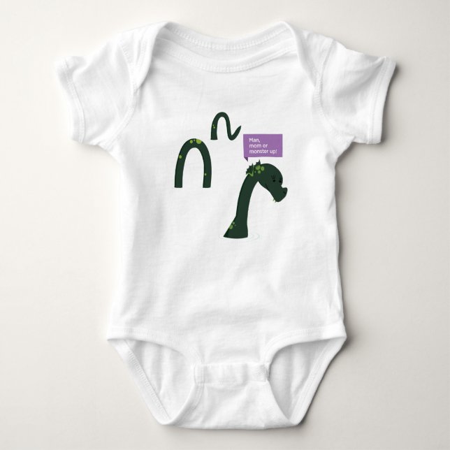 Nessie Baby Bodysuit (Front)