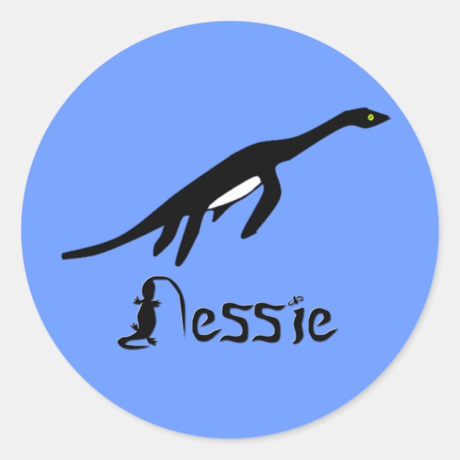 Nessie Classic Round Sticker (Front)