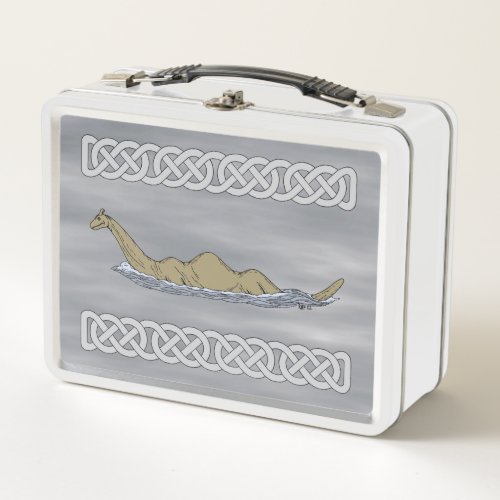 Nessie the Loch Ness Monster Metal Lunch Box