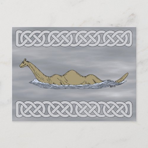 Nessie the Loch Ness Monster Postcard