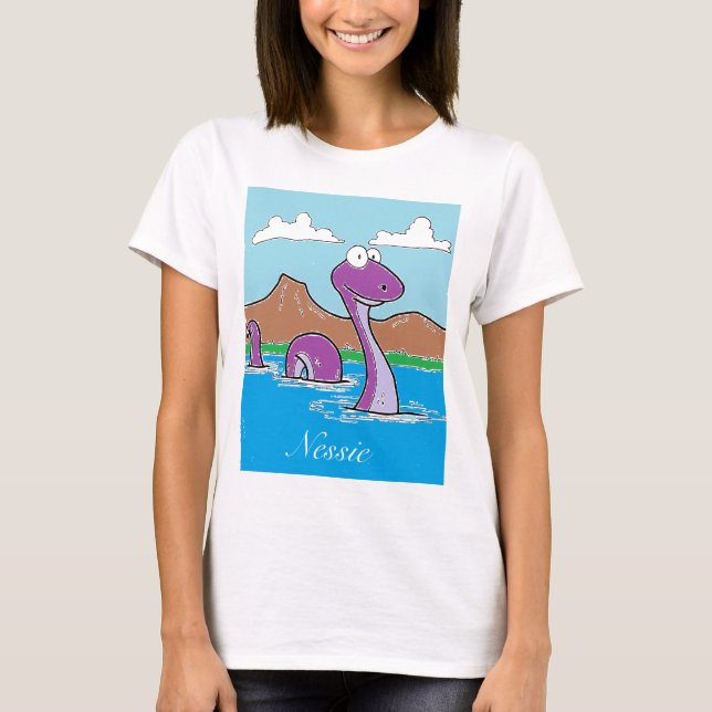 Nessie: the Loch Ness Monster T-Shirt (Front)