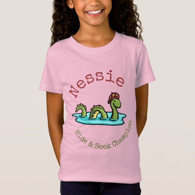 Nessie, the Loch Ness Monster T-Shirt (Front)