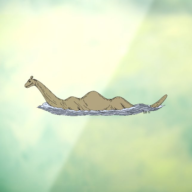 Nessie the Loch Ness Monster Window Cling (Sheet 3)