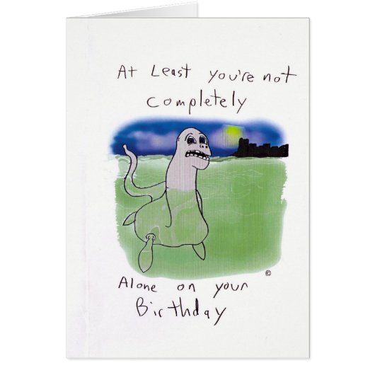NESSIE'S B-DAY CARDS (Front)