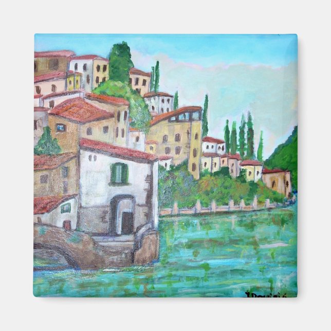 Nesso, Lake of Como Magnet (Front)