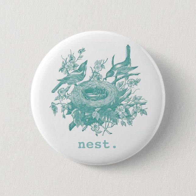 Nest Pinback Button (Front)