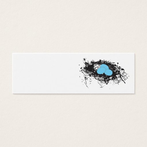 Customizable nest profile card business cards