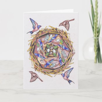 Nest Sweet Nest Card by judynd at Zazzle