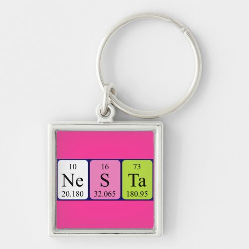 Nesta periodic table name keyring 5