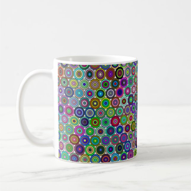 Nested Circles 11oz Mug (Left)