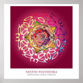 Nested Polyhedra Poster