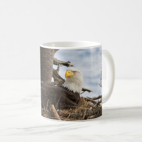 Nesting Bald Eagle Coffee Mug