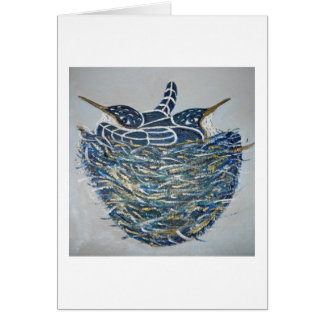 nesting birds cards
