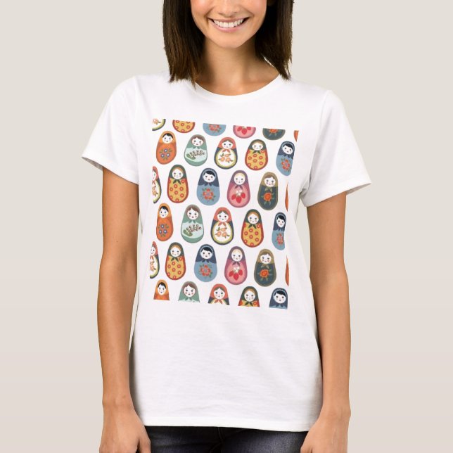 Nesting doll print T-Shirt (Front)