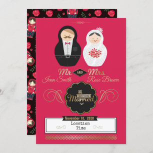 Nesting Dolls Invitation