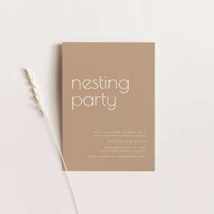 Nesting Party Invitation Template 