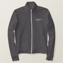 Nestiny Realty Embroidered Zipper Jacket Nestiny Realty Embroidered Zipper Jacket