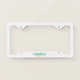 Nestiny Realty License Plate Frame