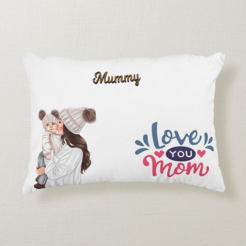  Nestle Love with Every Hug Happy Mothers Day A Accent Pillow