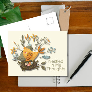 Nestled in My Thoughts Postcard