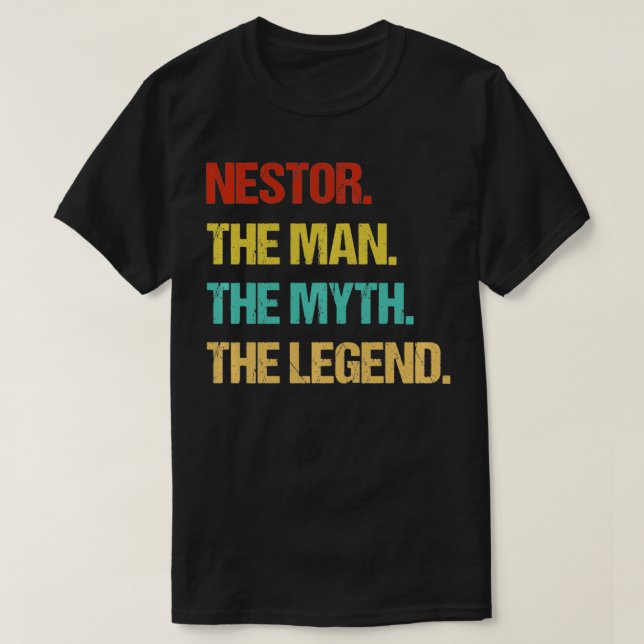 Nestor The Man The Myth The Legend Pullover  (Design Front)
