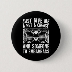 Net And Crease Ice Hockey Goalkeeper Ice Hockey Go Button