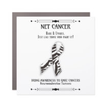 NET Cancer Support and Awareness  Car Magnet