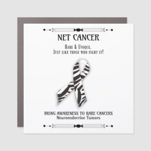 NET Cancer Support and Awareness Car Magnet