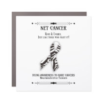 NET Cancer Support and Awareness car magnet